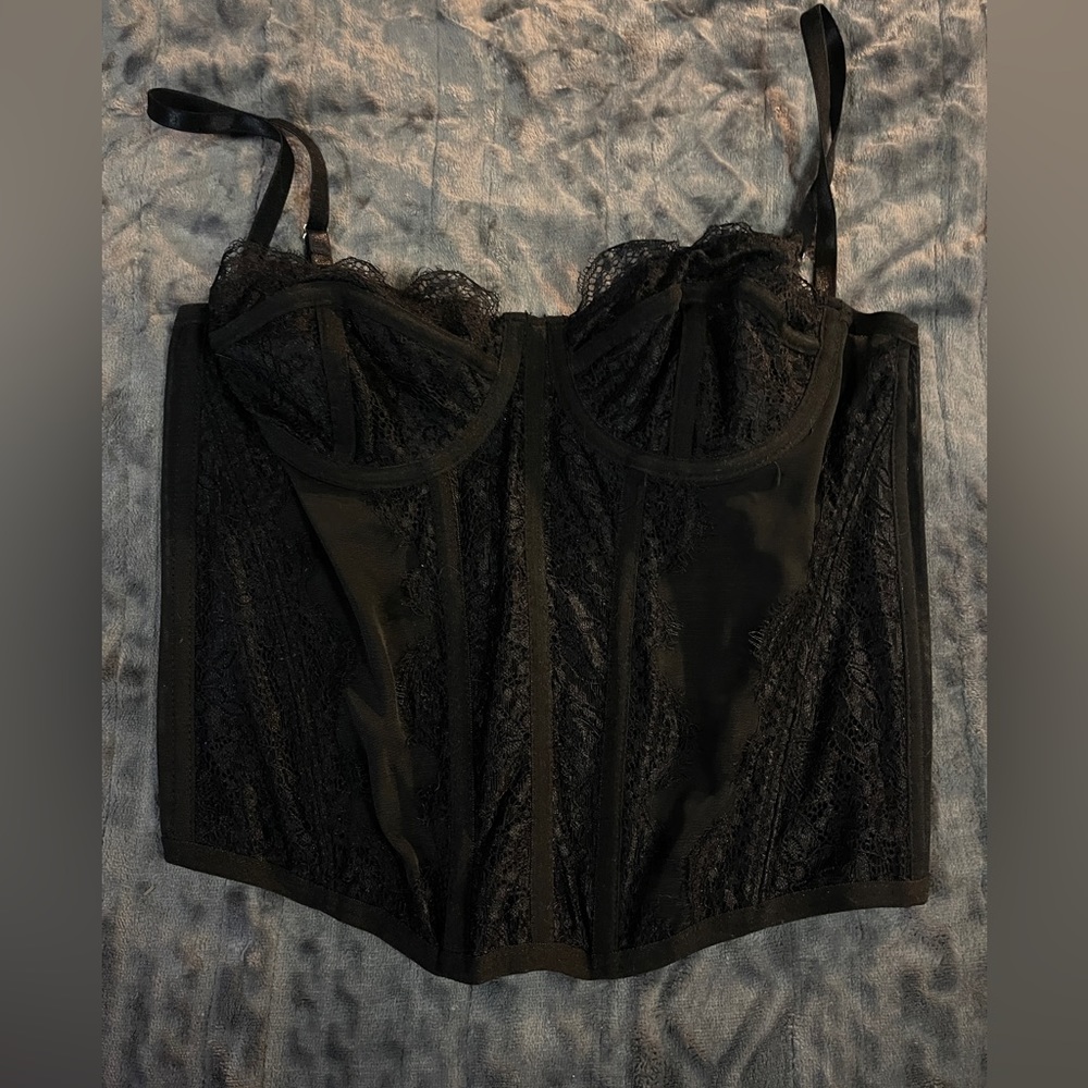 Lace corset top